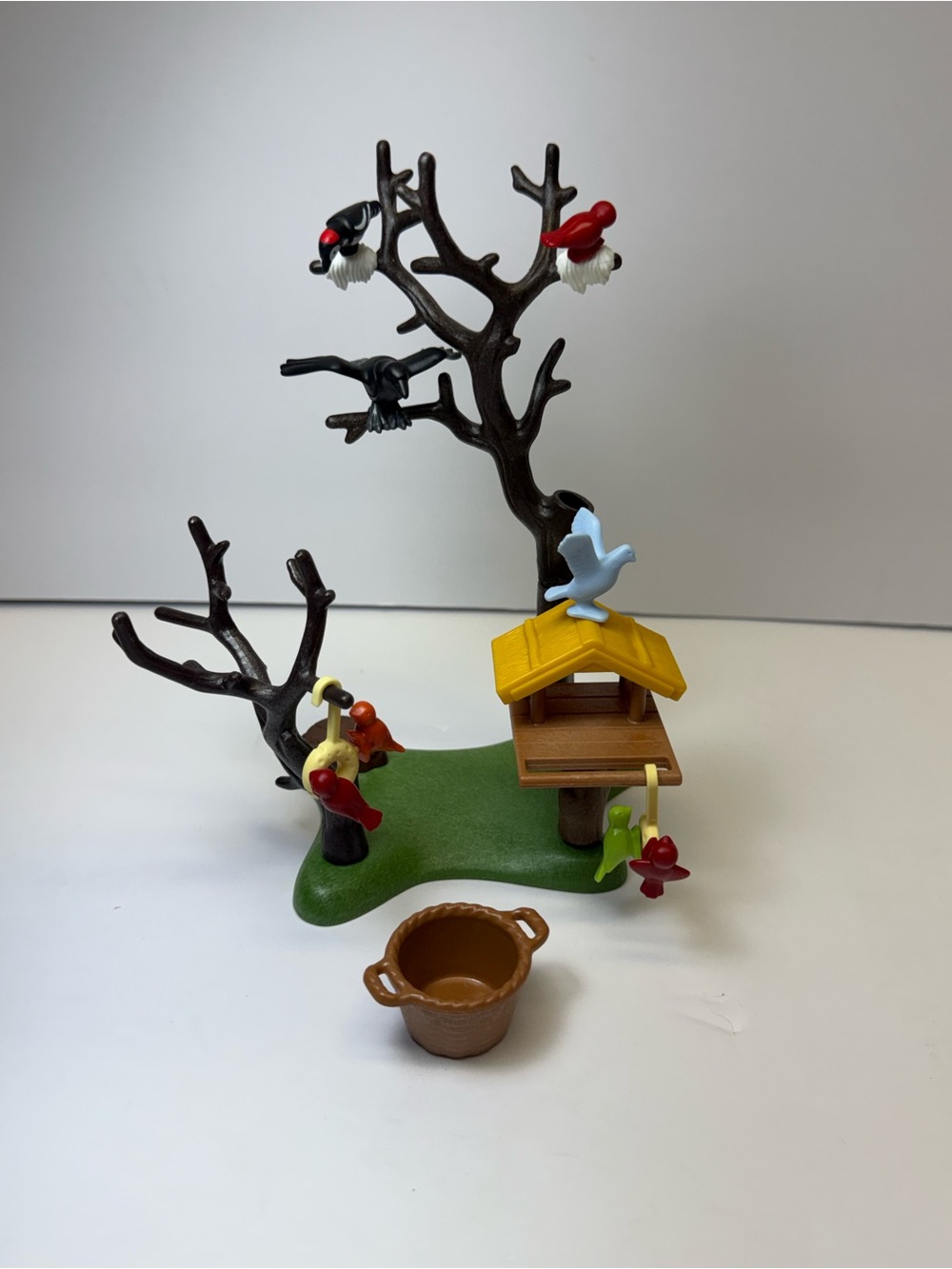1996 Playmobil Bird Feeder - 15 Pieces